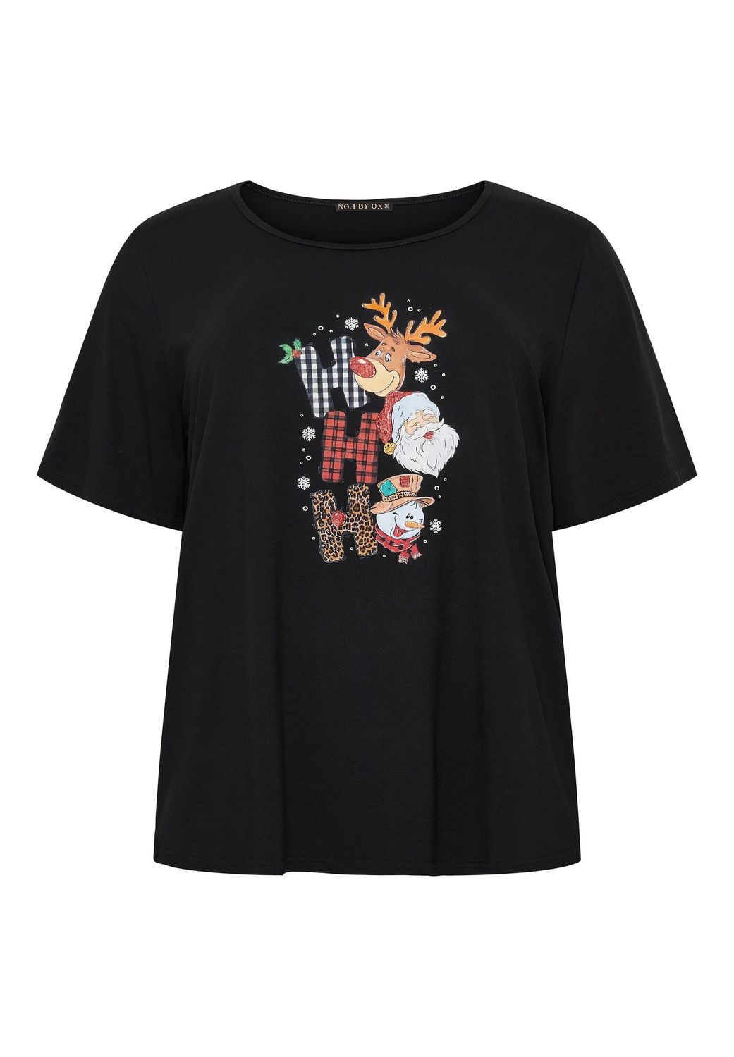T-shirt SS (Santa and his helpers print)