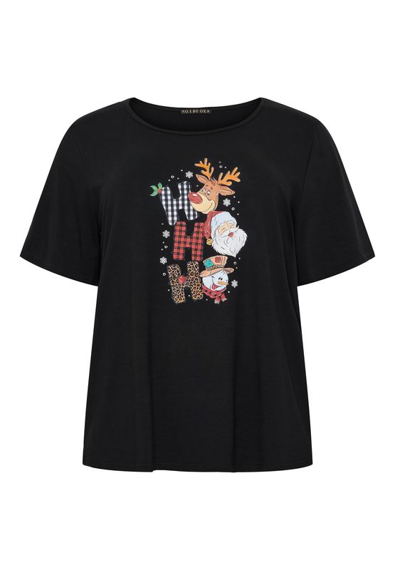 T-shirt SS (Santa and his helpers print)