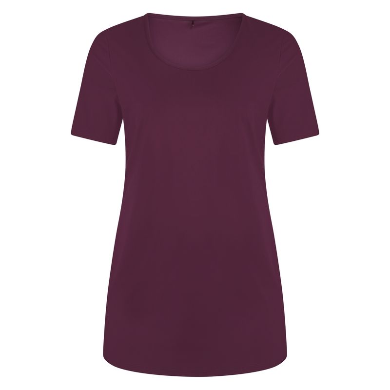 Tee Round Neck Burgundy
