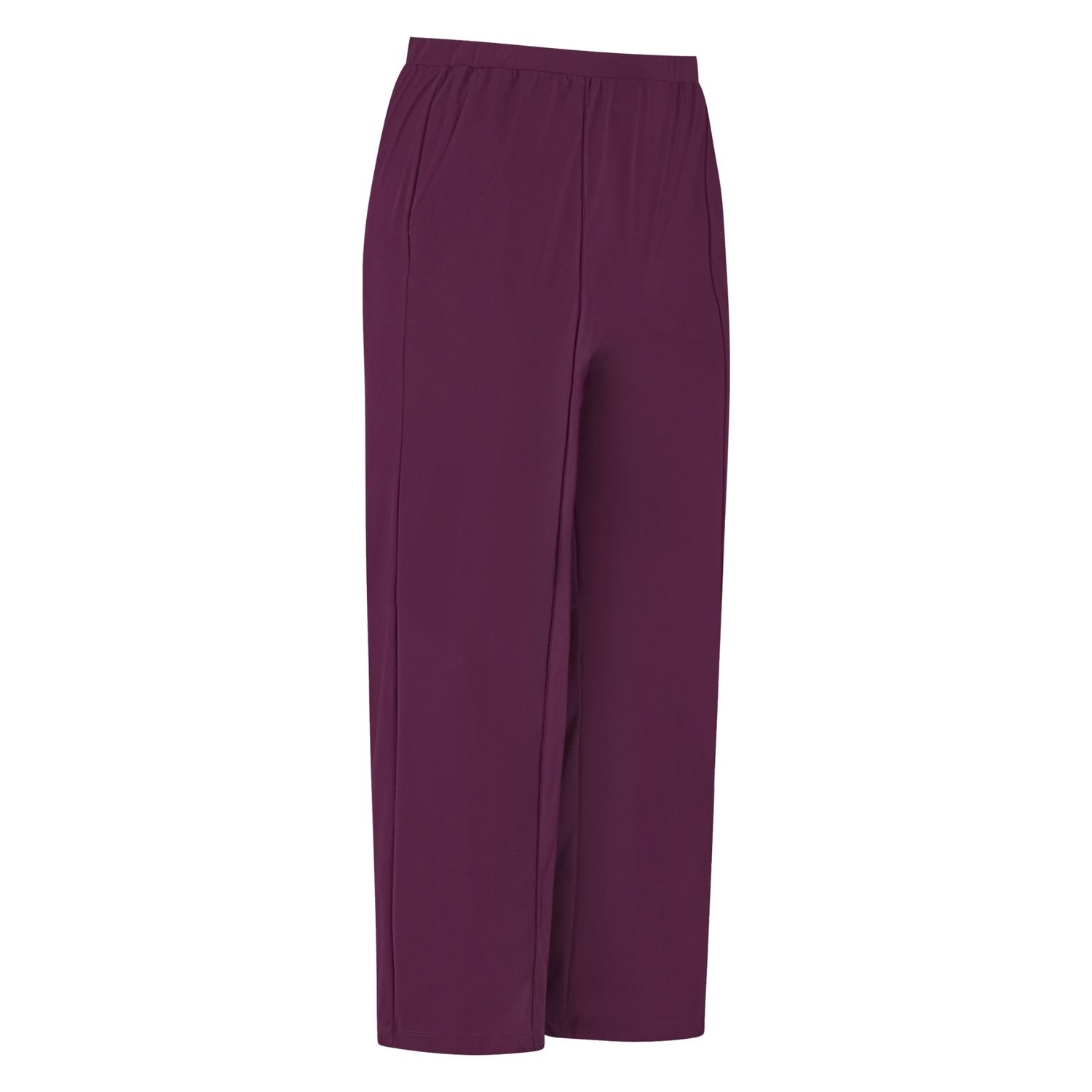 Pants Wide Burgundy