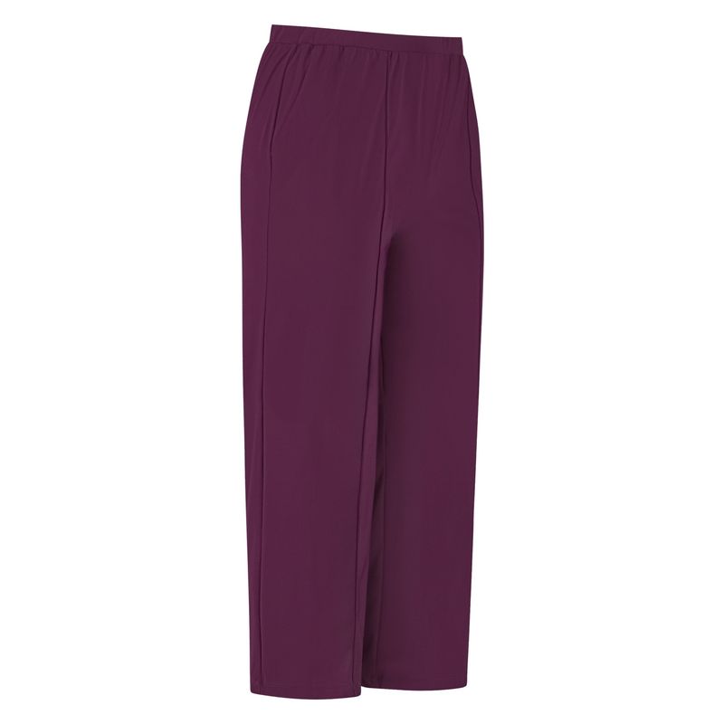 Pants Wide Burgundy