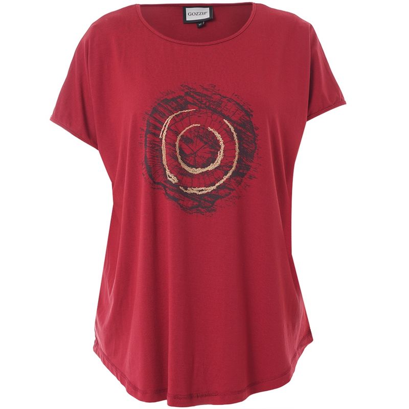 Gitte T-shirt with print