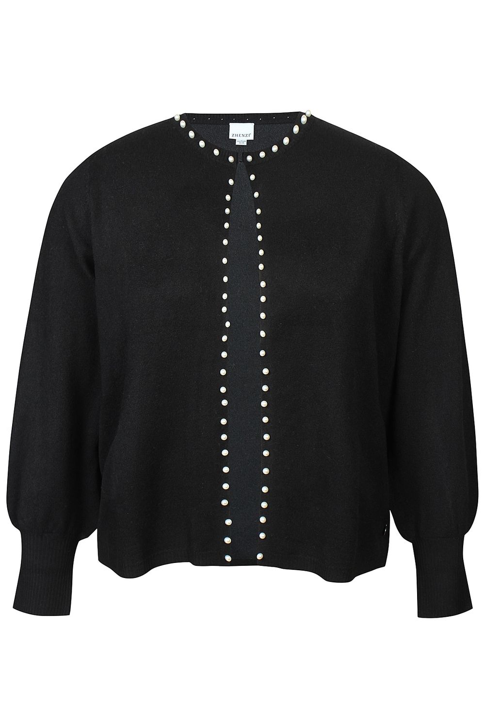 Zh-Elga 1240-Cardigan L/S Black