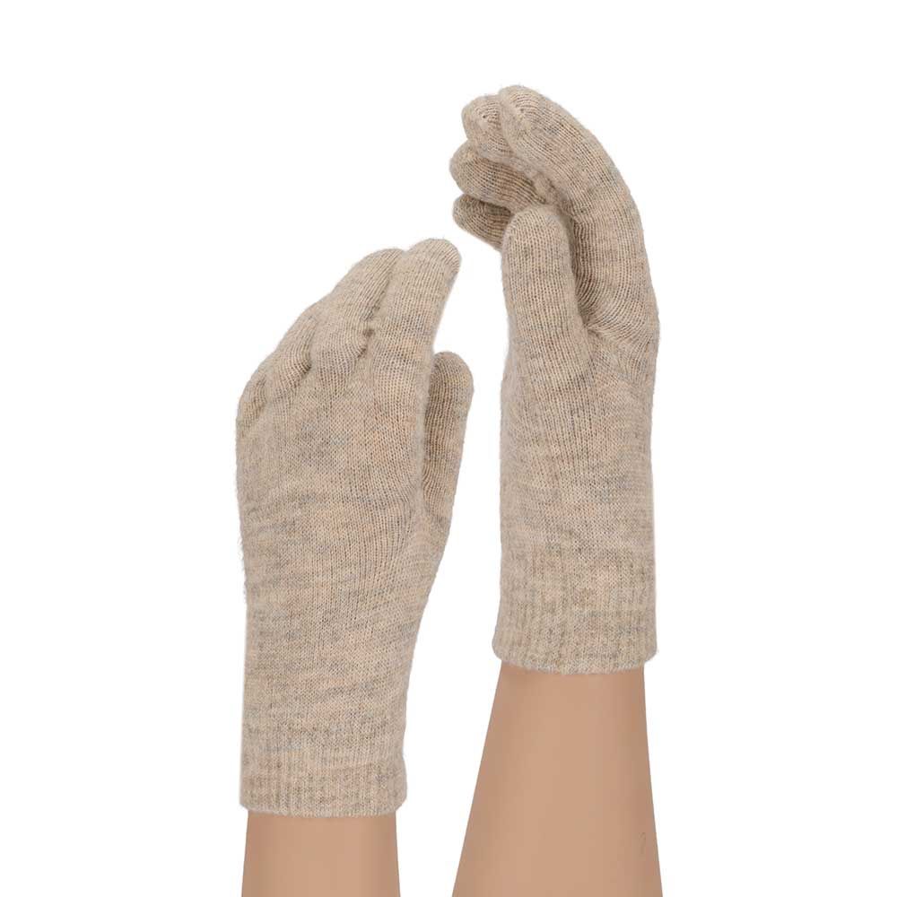 SARLINI LADIES KNIT GLOVES Camel