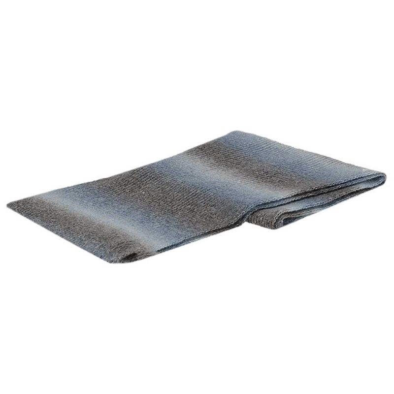 Sjaal gebreid Multi denim