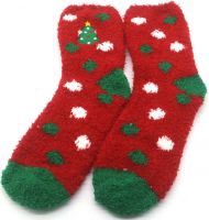 Sokken kerst met groen