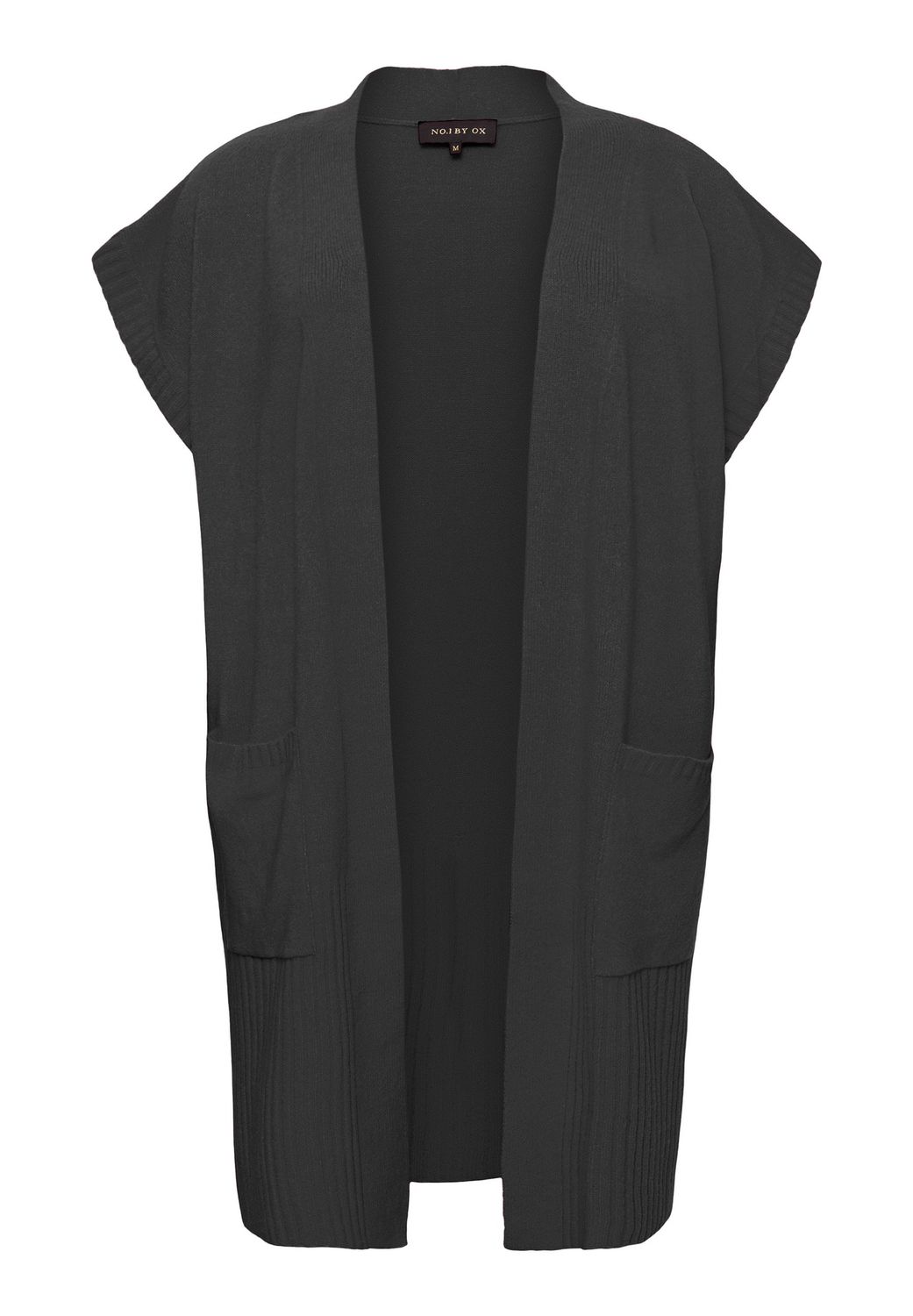 Long waistcoat Black
