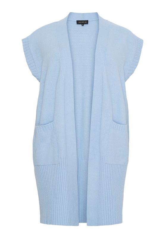 Long waistcoat Placid blue