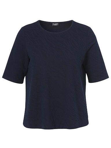 Shirt km marine blauw