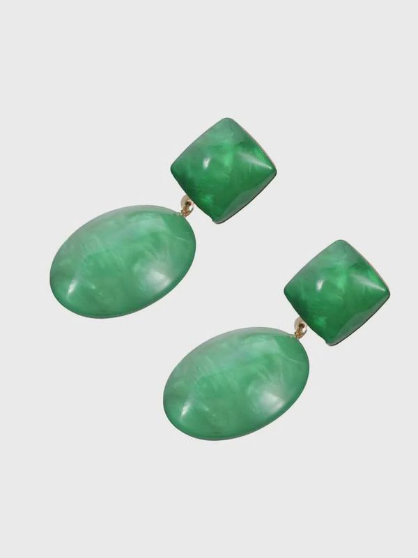 By Jam - Oorbellen - Groen