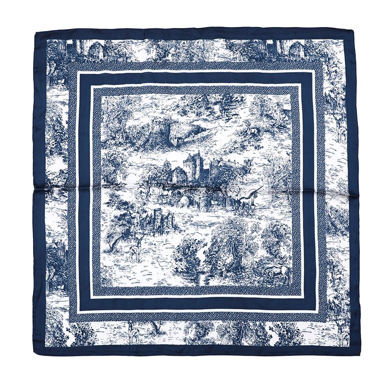 Bandana navy print