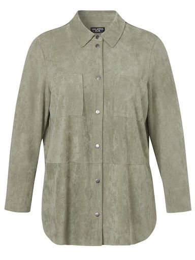 Blouses groen suedine