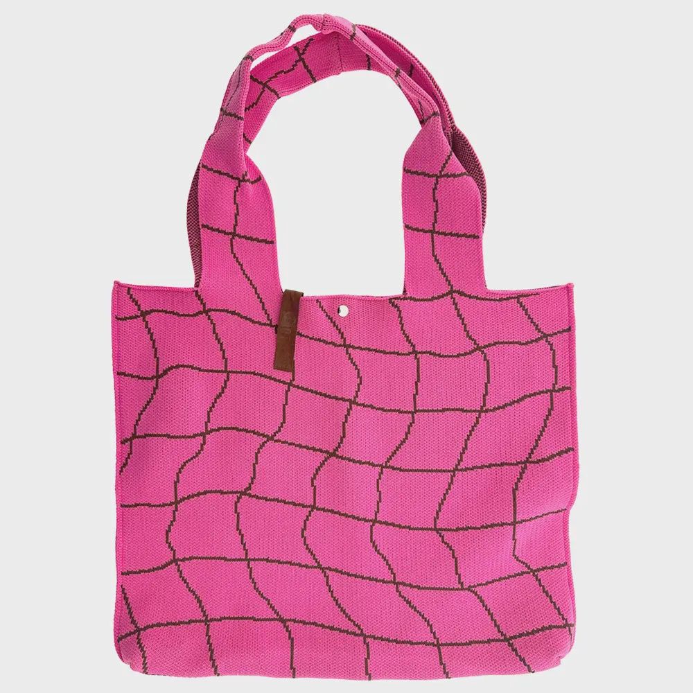 Tas Lot83 Feline, kleur: bruin/roze