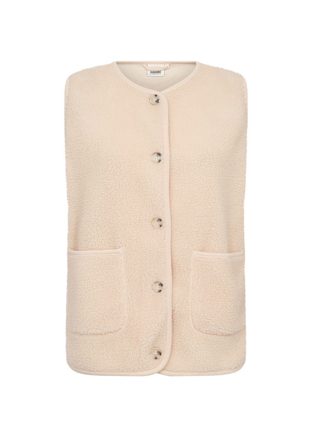 WA-NETTIE 3 waistcoat cream