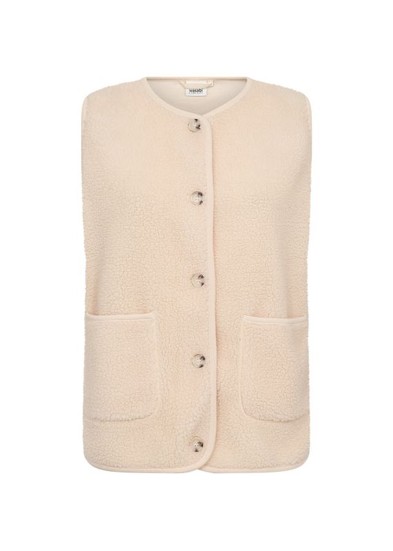 WA-NETTIE 3 waistcoat cream