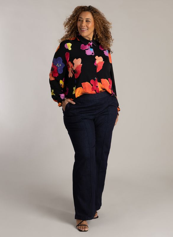 9000657 Noortje Black Multi Colour