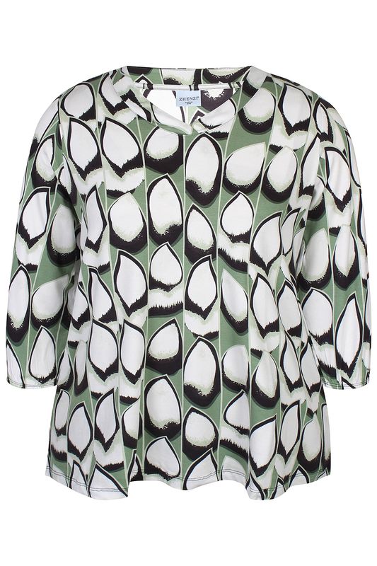 Zh-Sylva 1260-Blouse ¾ Cactus green