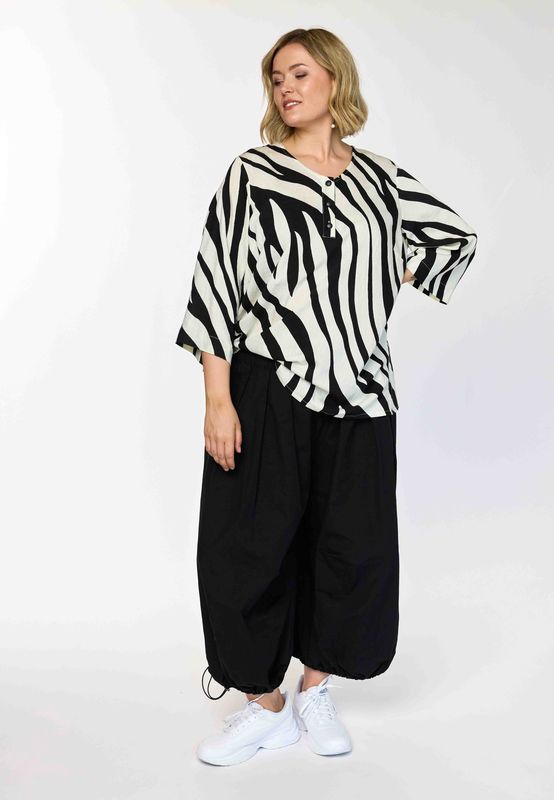 GJudy Blouse Black/Offwhite