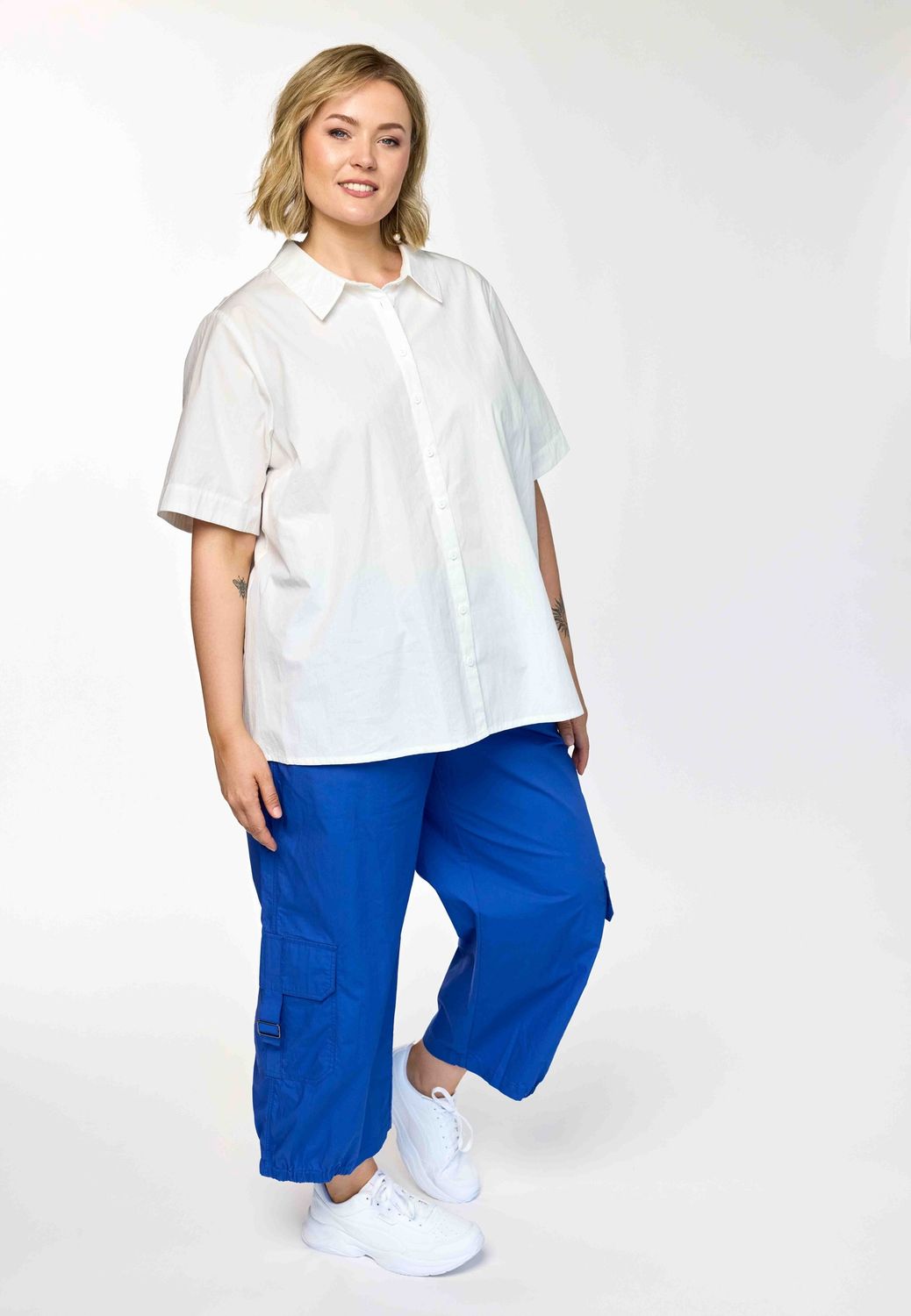 GPian Short sleeve Shirt White