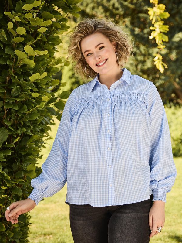 JILL SHIRT 406 Ice Blue Mix