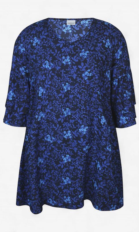 Blouse Edea 577 blauw