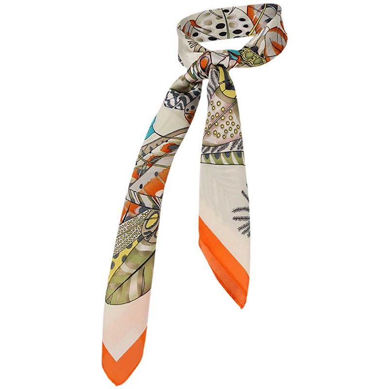 Bandana multi oranje veren