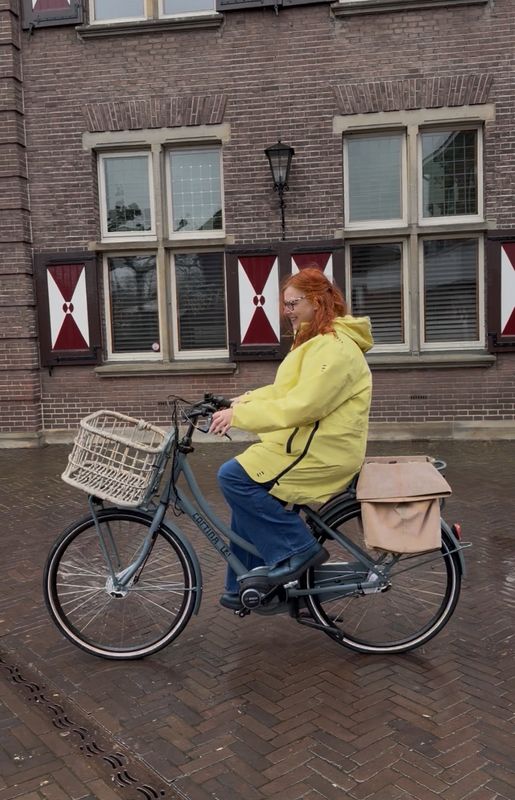 MAGIC RAIN w Tape Seam Citrus