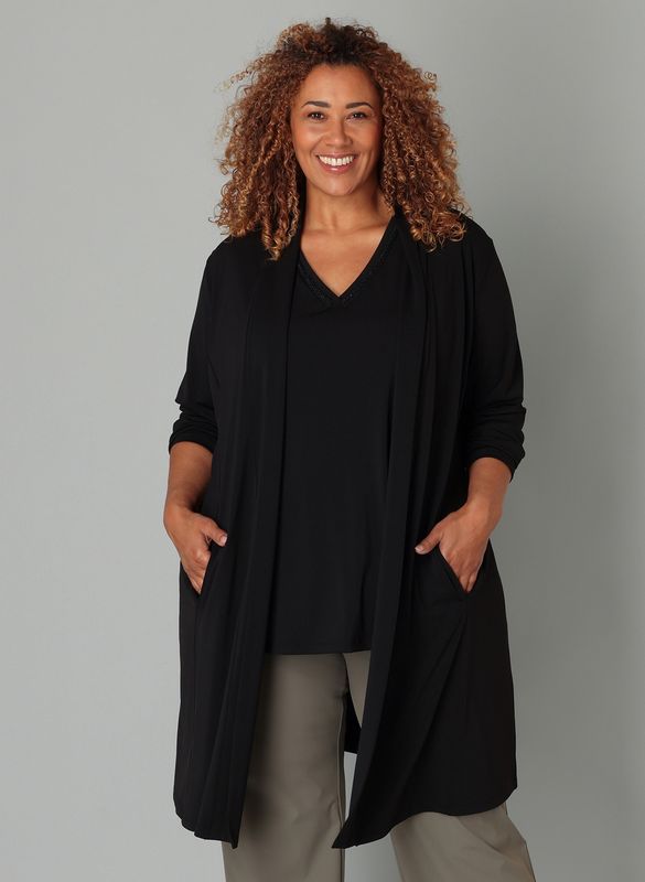 9000606 Vest Mia zwart