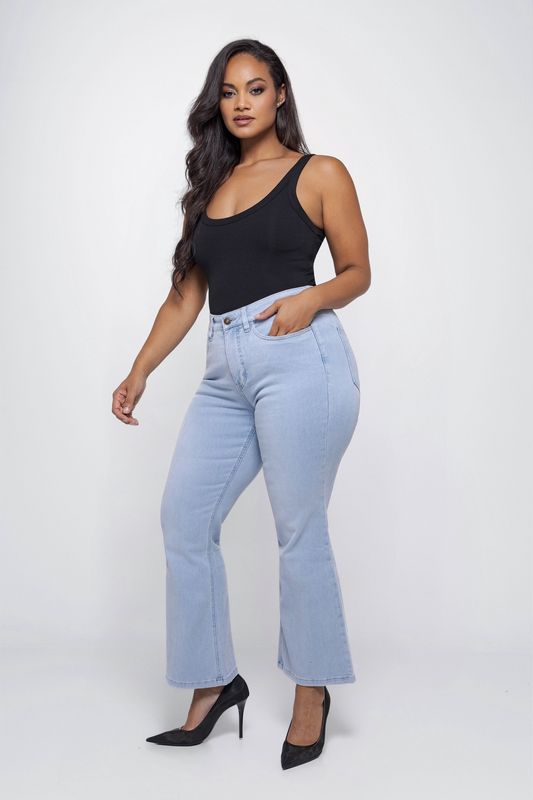 BOBI Coco Blue – Flared L. 30