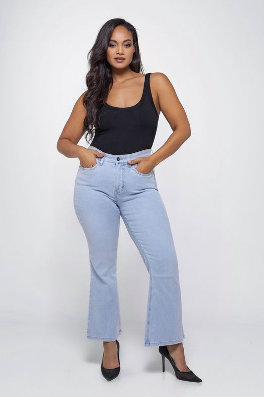 BOBI Coco Blue – Flared L. 30