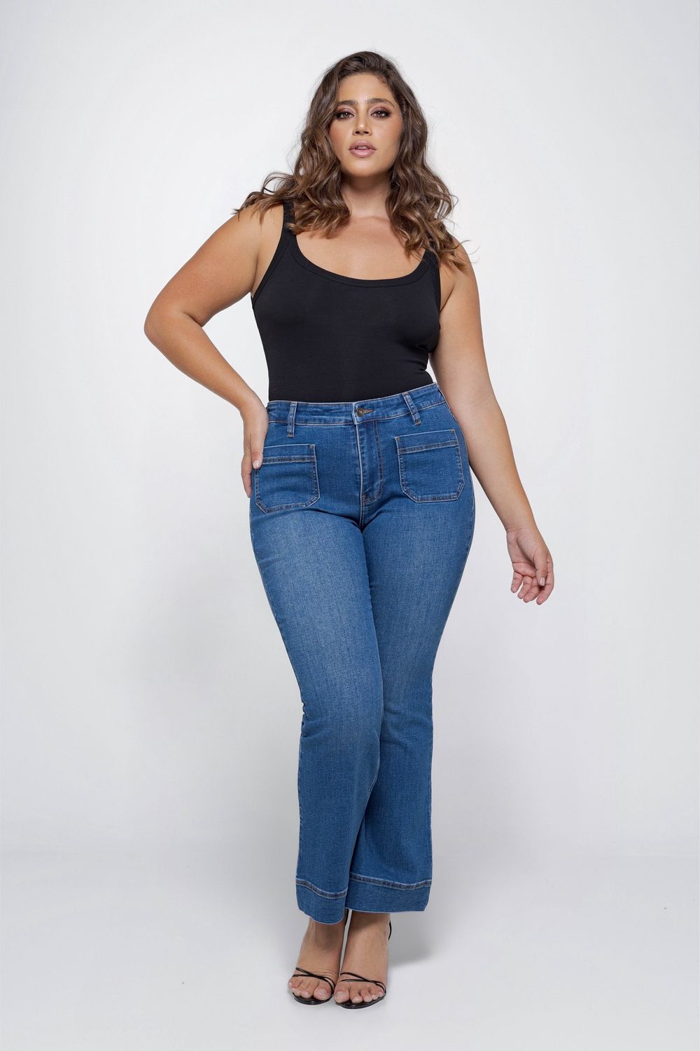 BOBI Monroe Blue – Flared L. 32