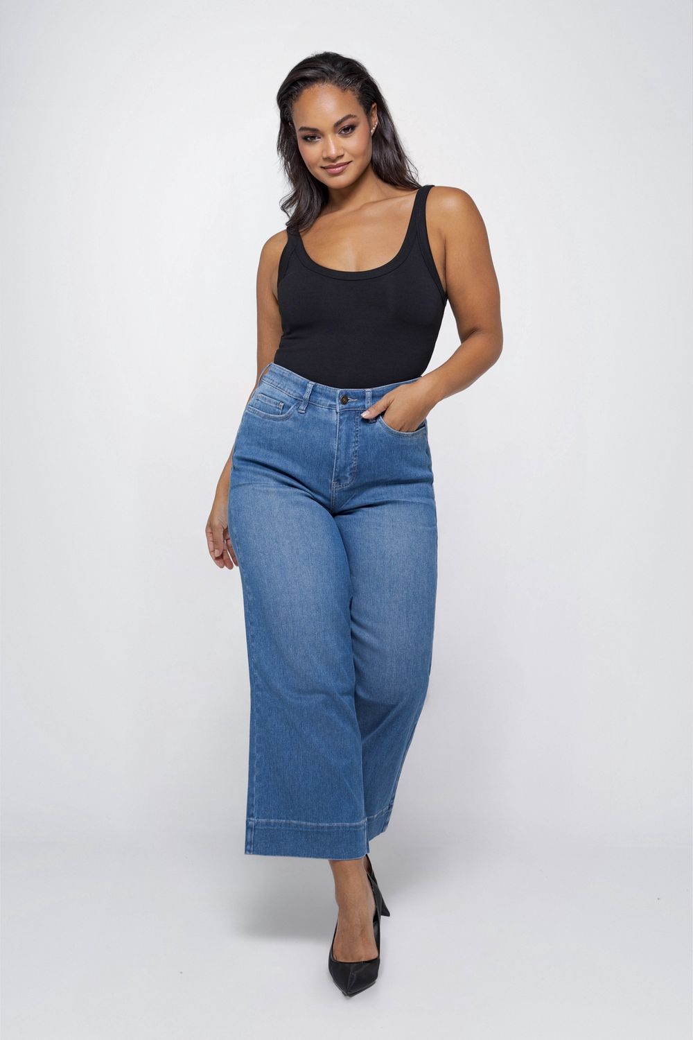 DIXI Monroe Blue - Wide Leg L. 29