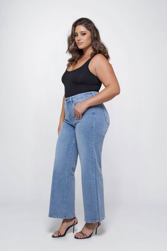 DIXI Ruby Blue - Wide Leg L. 32