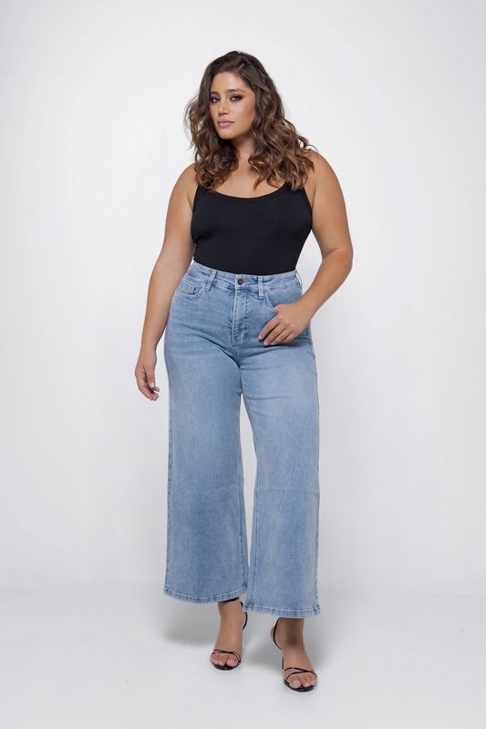 DENVER Colby Blue - Wide Leg L. 30