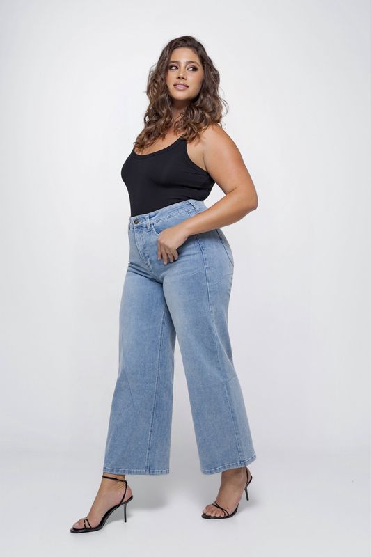 DENVER Colby Blue - Wide Leg L. 30