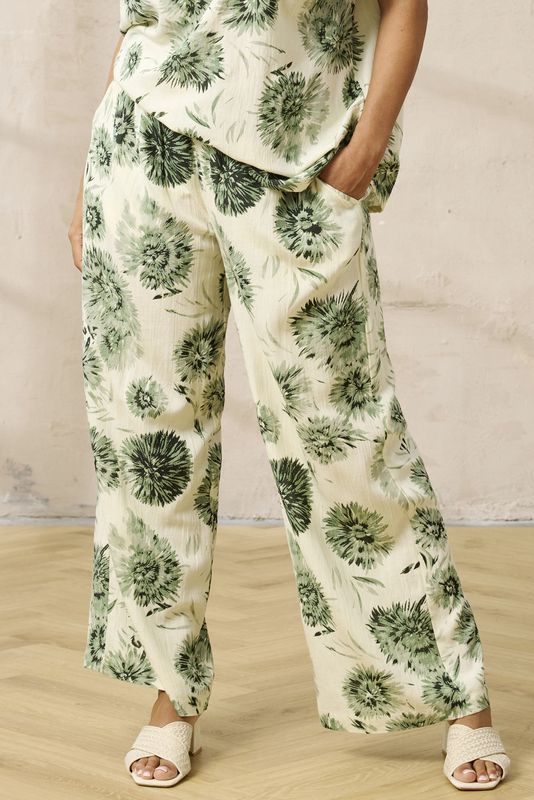 Zh-Frida 1310-Pants cactus green