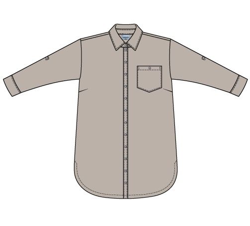 Zh-Hyla 795-Shirt ¾ chateau