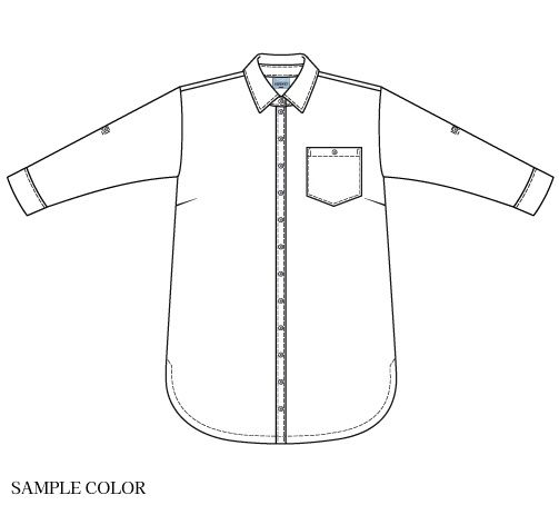 Zh-Hyla 795-Shirt ¾ white