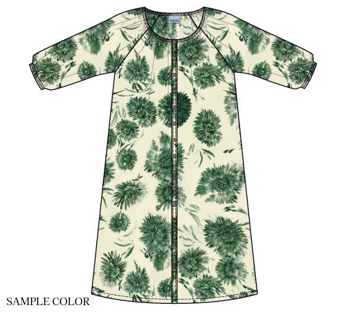 Zh-Frida 1309-Dress cactus green