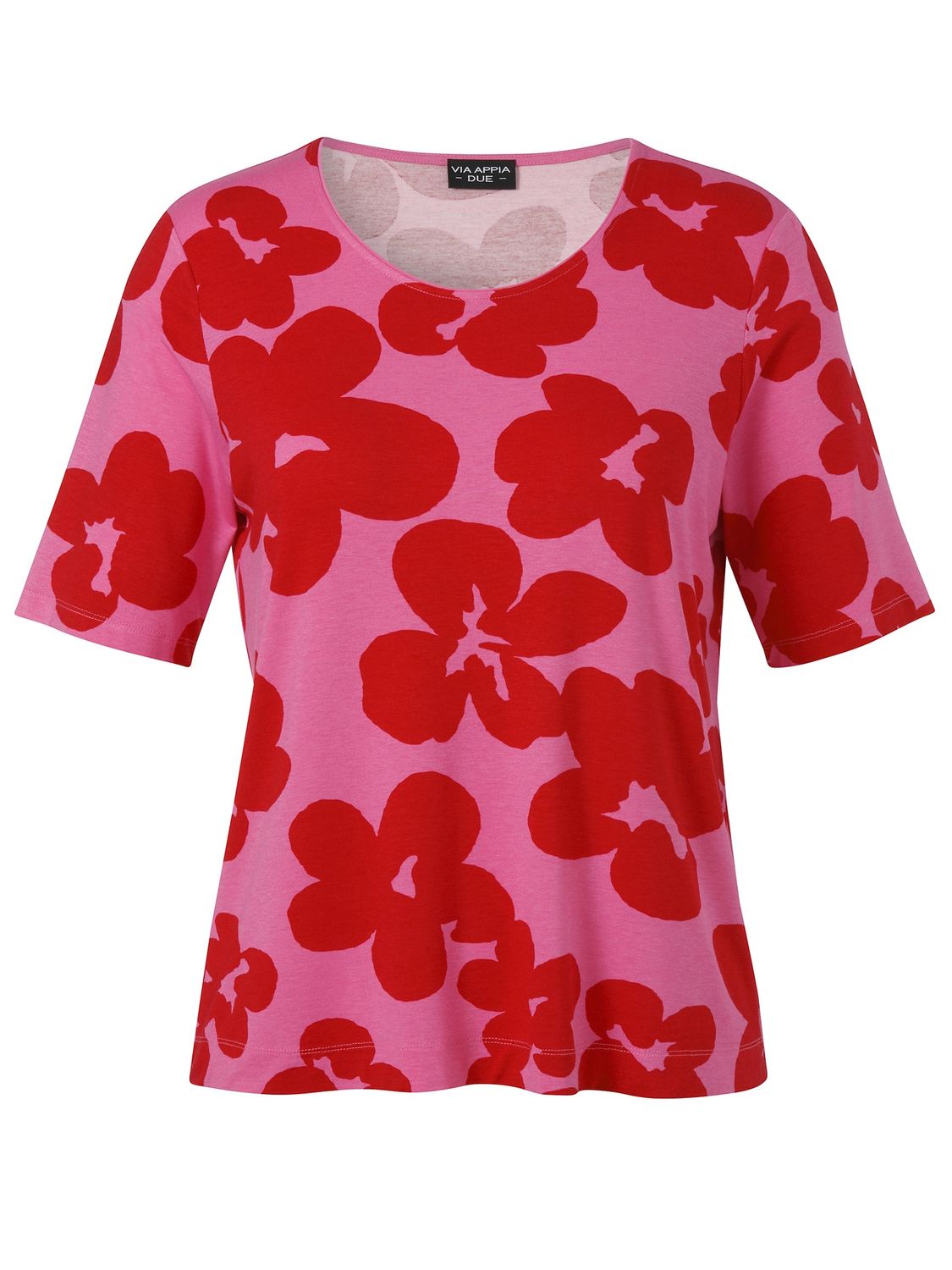 T-Shirt KM pink rood 2612709