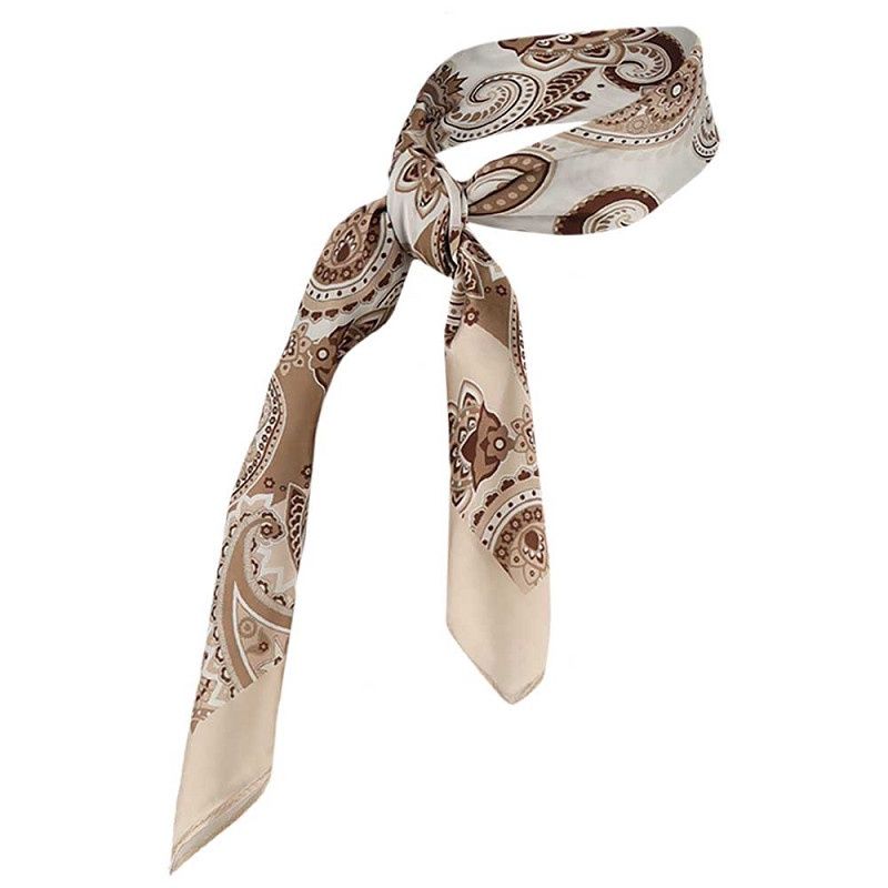 Bandana paisley zand