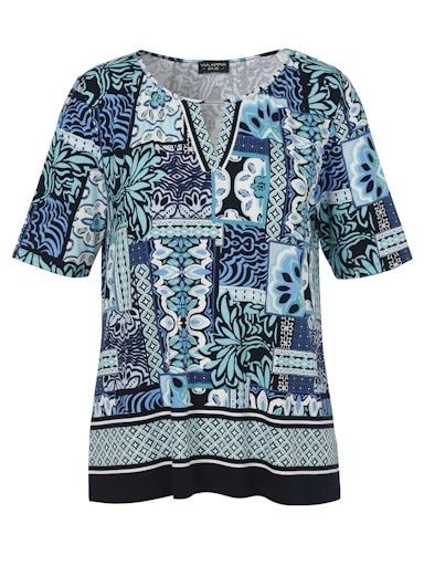 Navy aqua print KM 2612724