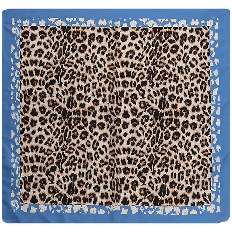 Bandana panter blauw