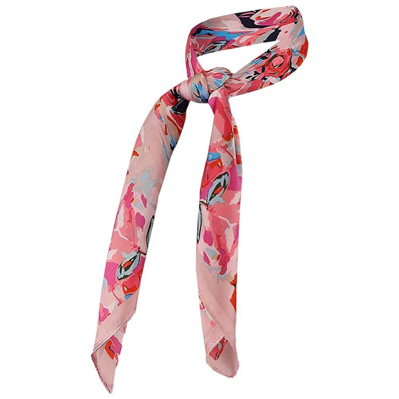 Bandana bloem rozen