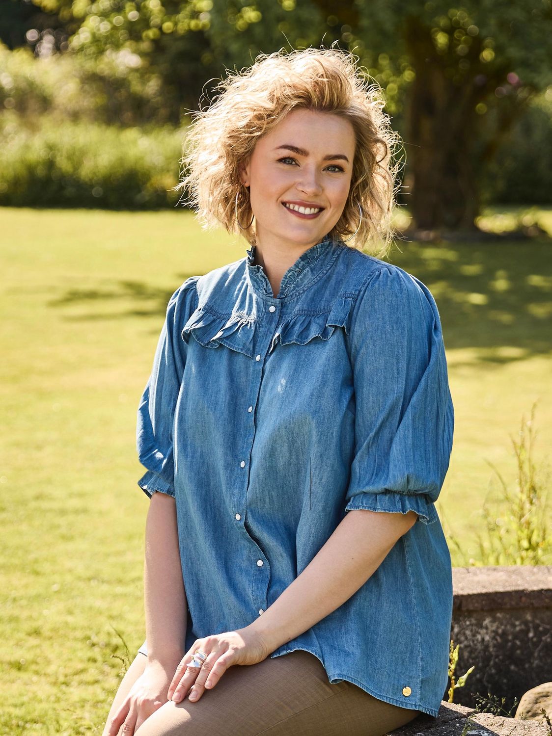 VERA SHIRT 481 Denim blue