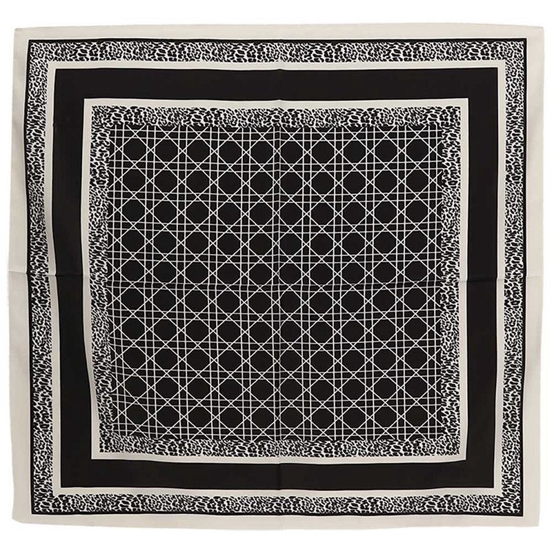 Bandana zwart streepjes