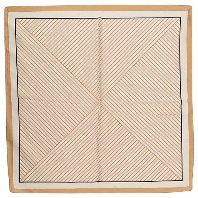 Bandana streep taupe