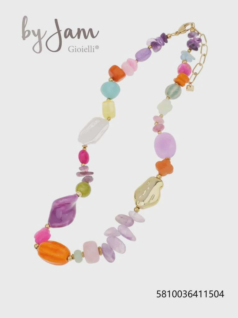 Ketting - pastel multi