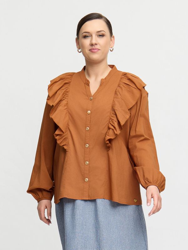 MAIA BLOUSE 220 Caramel