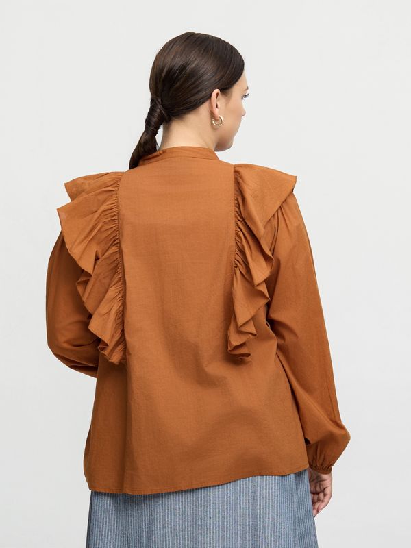 MAIA BLOUSE 220 Caramel